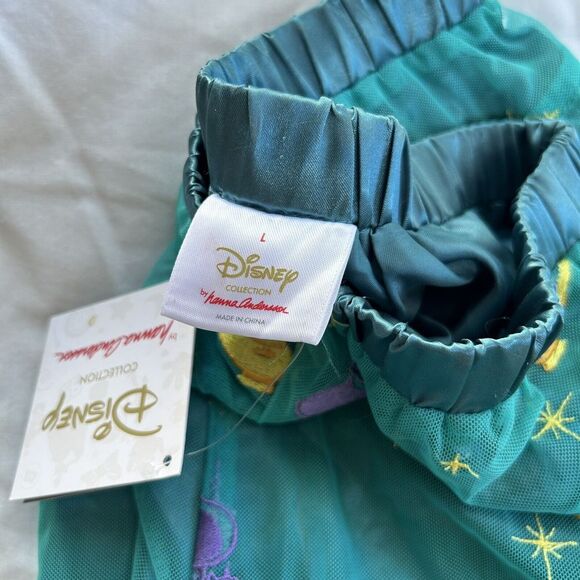 Disney Princess Jasmine Hannah Andersen Aladdin Costume Pants Size L‎ Girls NWT - Picture 2 of 7